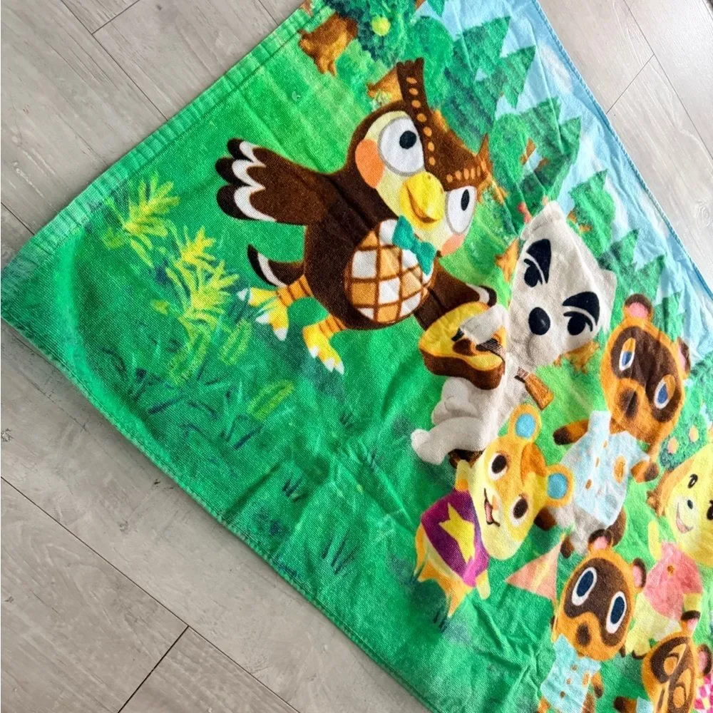 Animal Crossing Super Soft Cotton Beach and Bath Towel